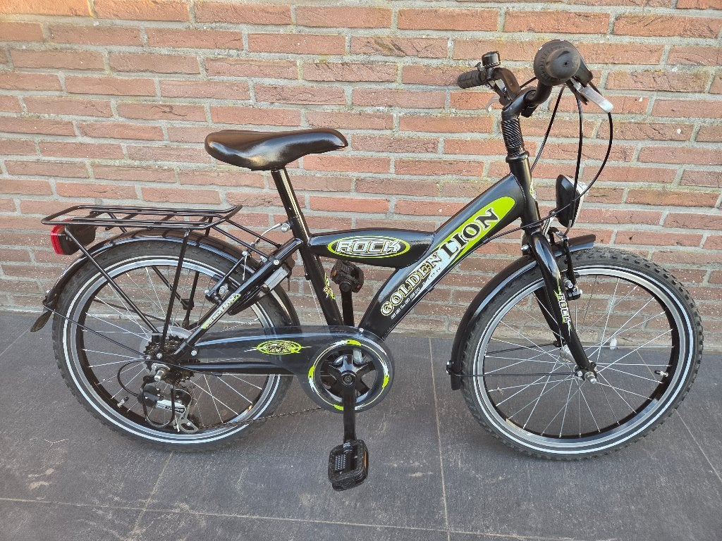 Jongensfiets 20inch, Ophalen, Velgrem, Zo goed als nieuw, Golden lion