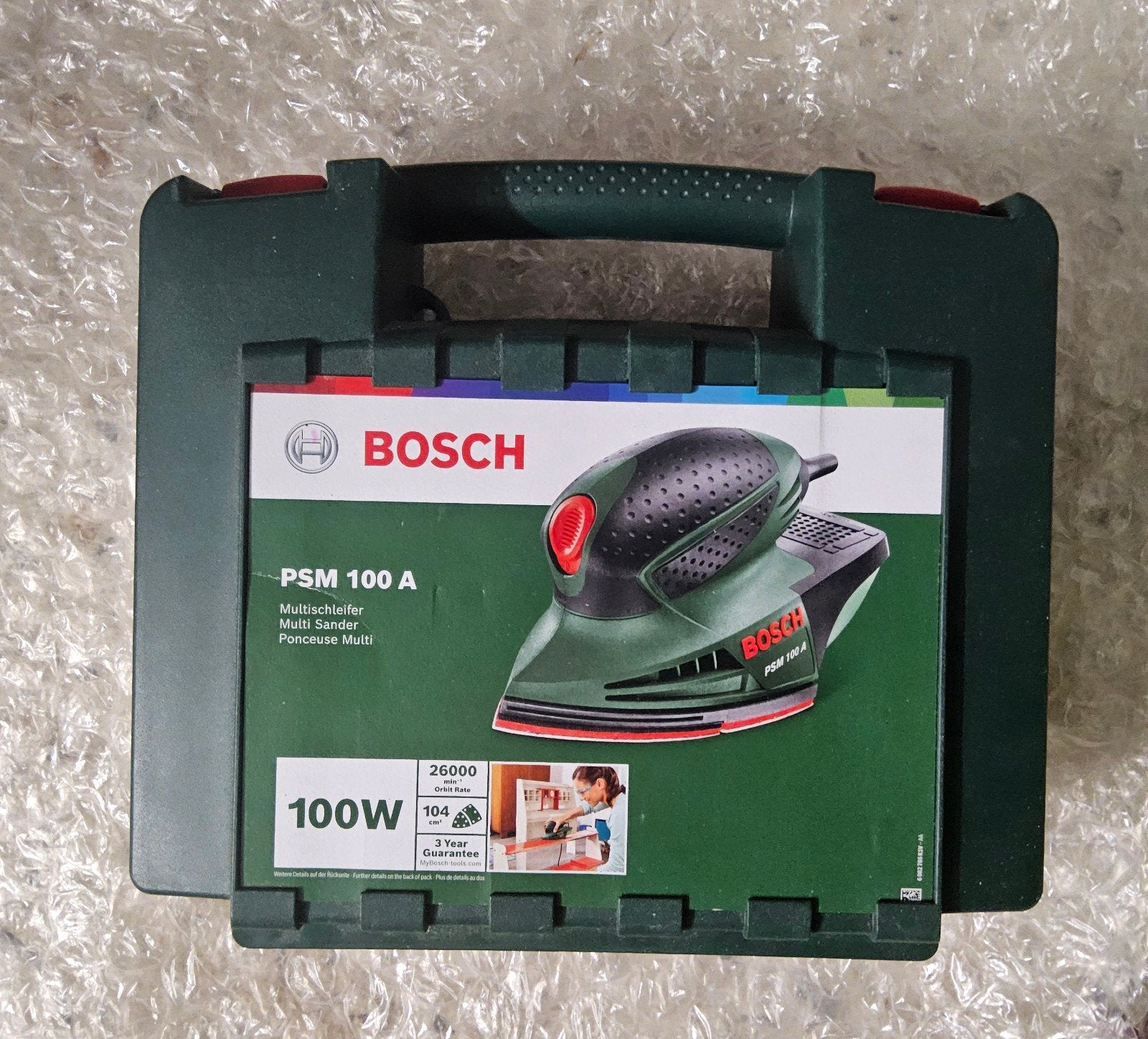 Bosch schuurmachine 100w nieuwe in de koffer
38 euro vaste p, Ophalen of Verzenden
