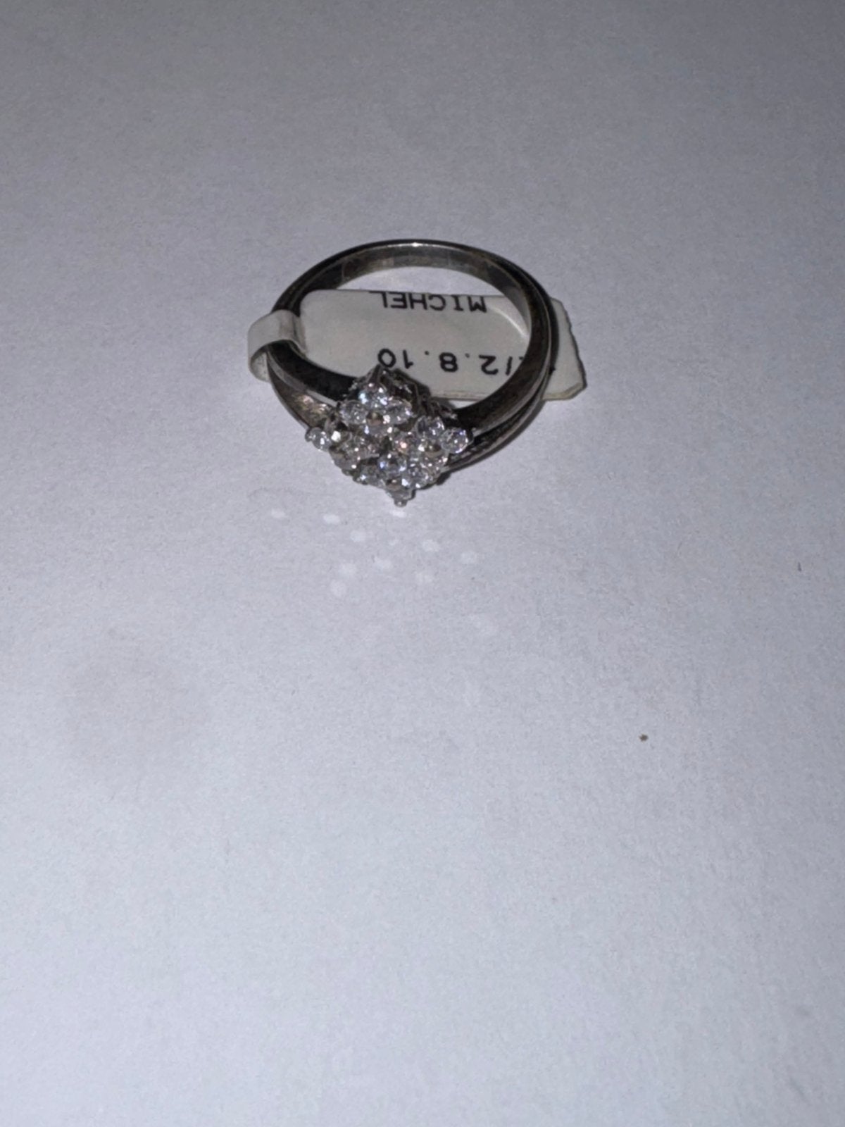 Bague en argent 925, Enlèvement ou Envoi, Comme neuf, Argent, Argent
