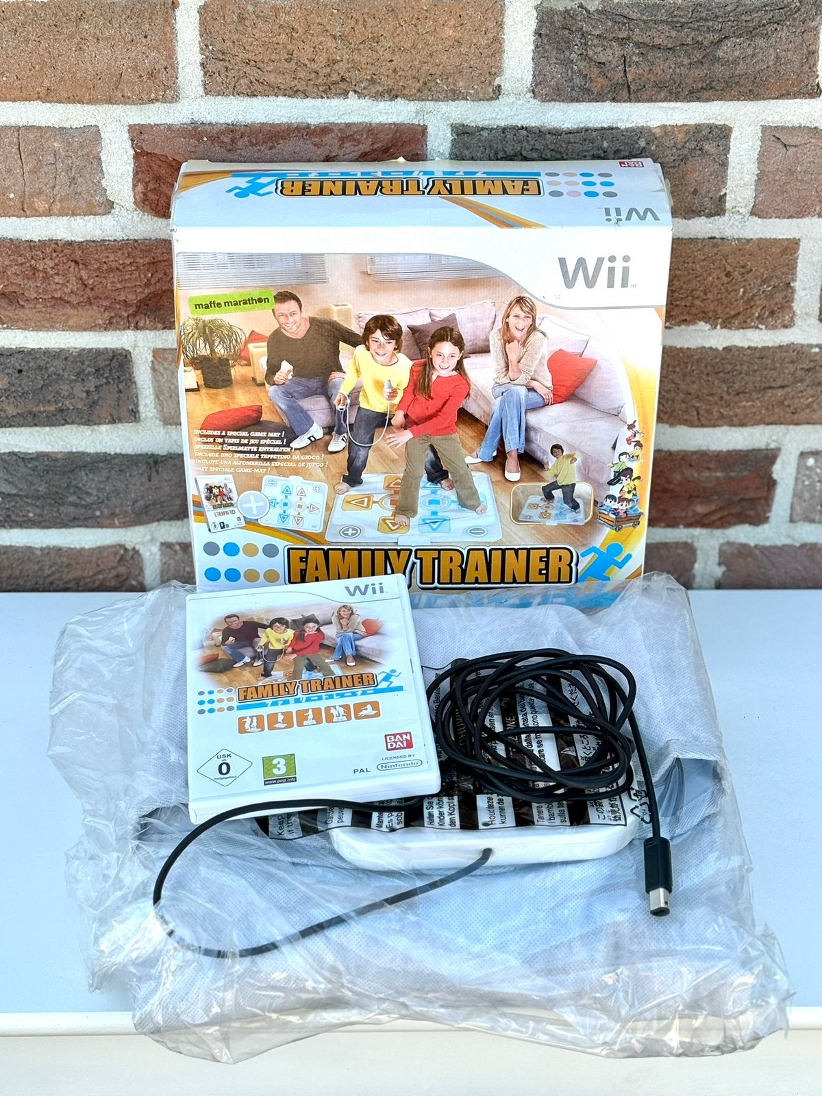 Nintendo Wii Family Trainer inclusief mat – Compleet in doos, Neuf, Enlèvement ou Envoi, 2 joueurs, Autres genres
