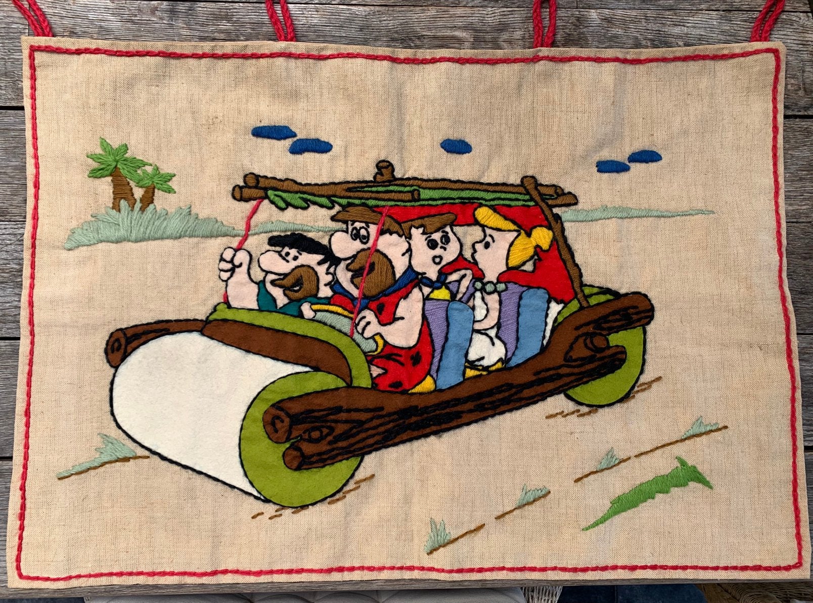 The Flintstones, tissu à coudre vintage, Collections, Enlèvement ou Envoi