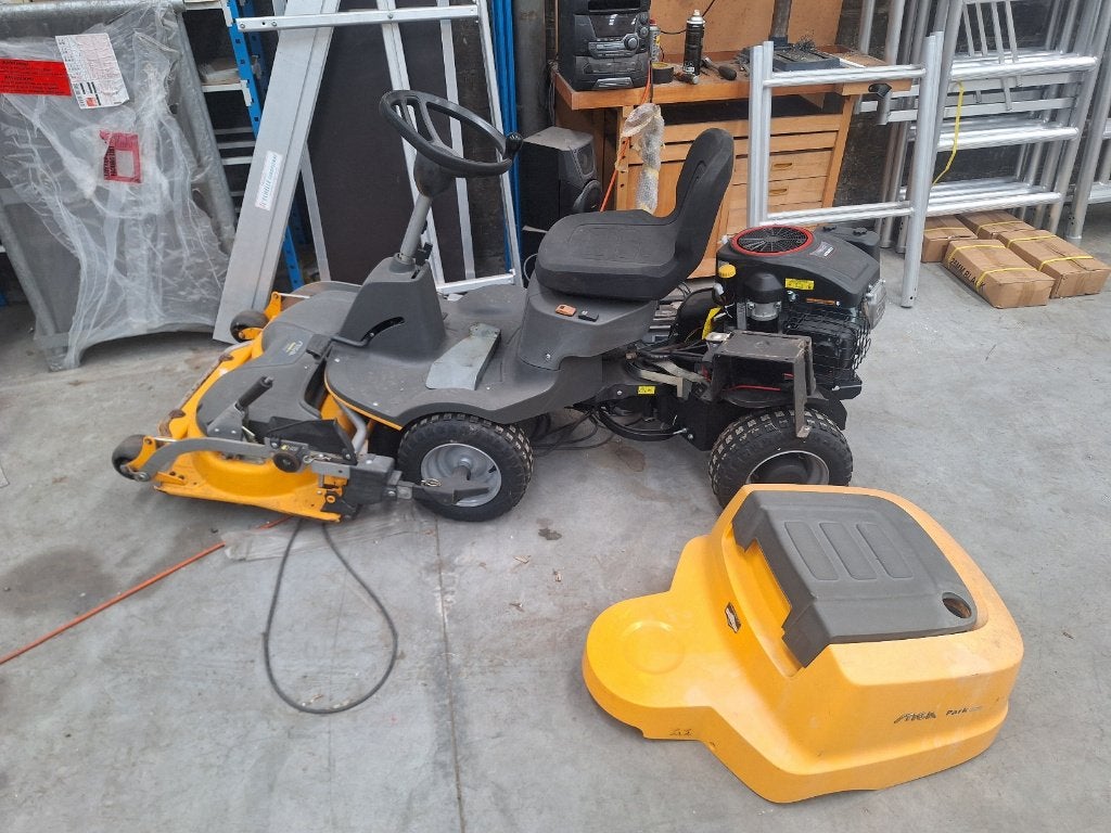 Stiga park, Ophalen, Gebruikt, Stiga, Elektrische starter