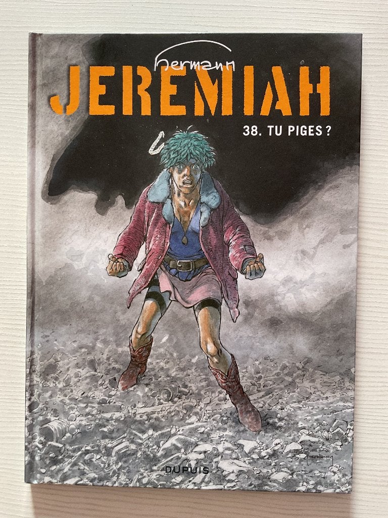 Hermann Huppen - Jeremiah n 38  - Tu piges?, Eén stripboek, Ophalen of Verzenden, Zo goed als nieuw, Hermann.