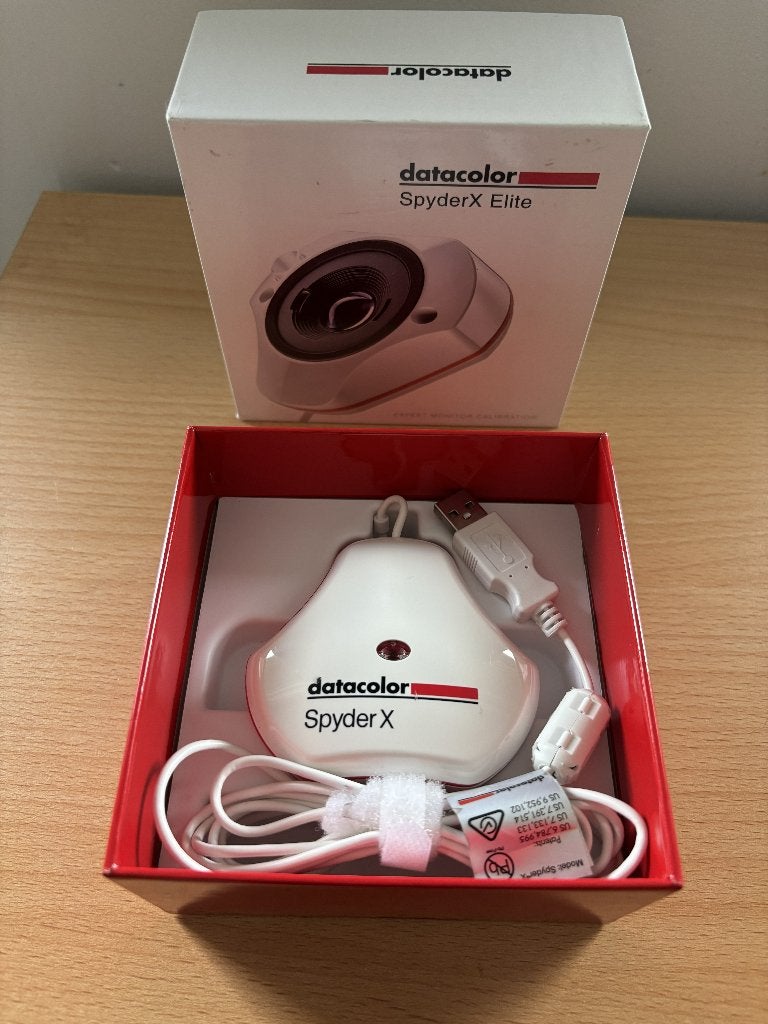 Datacolor SpyderX Elite kalibratiesonde - Nieuwstaat, Ophalen of Verzenden, Zo goed als nieuw