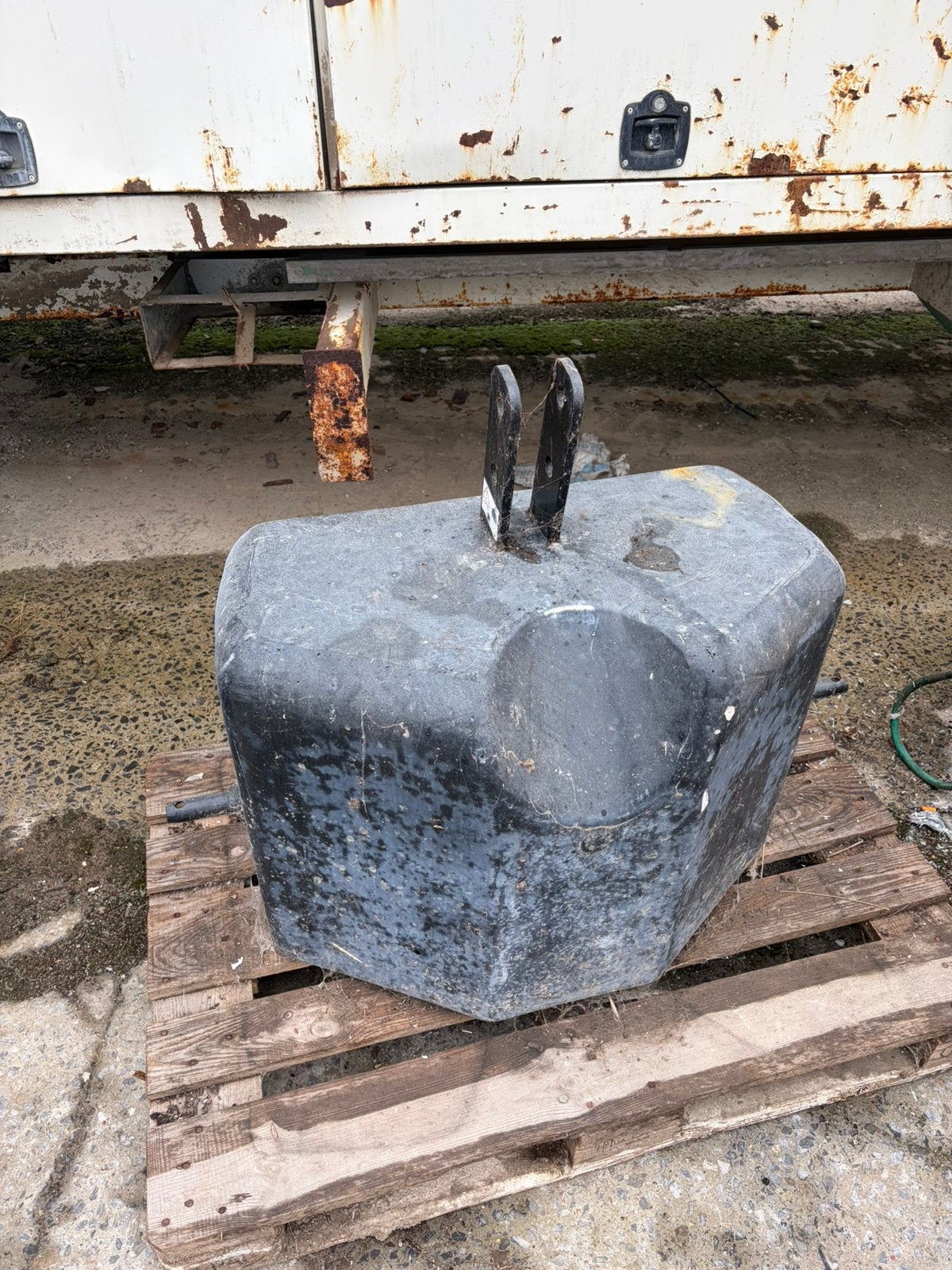Gewichtenblok 400kg, Tuin en Terras, Ophalen, Zo goed als nieuw