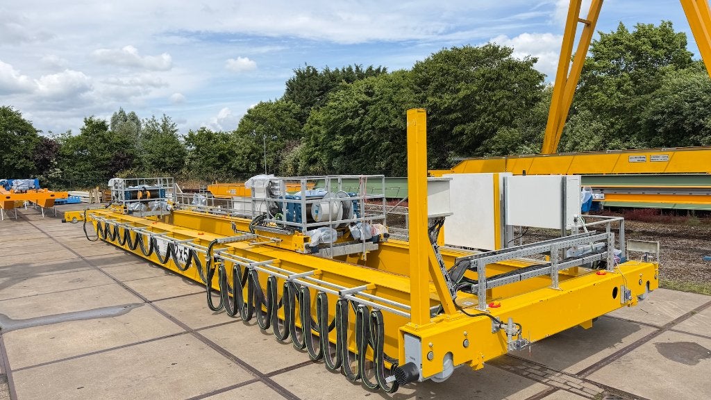 Rolbrug Demag / 16.700 mm / 2x 5 ton / 2021 / igst, Doe-het-zelf en Bouw, Ophalen, Gebruikt, Elektrisch