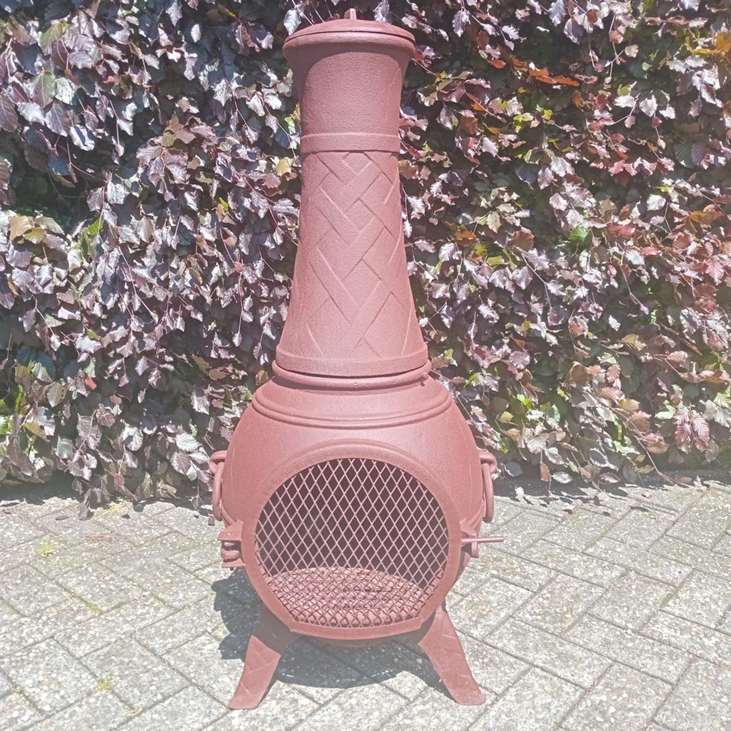 Gietijzeren tuinhaard / chiminea – sfeervolle buitenkachel, Tuin en Terras, Tuinhaarden, Ophalen