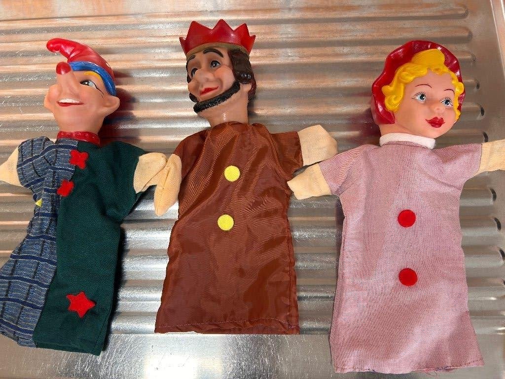 11 handpoppen voor poppenkast., Ophalen, Zo goed als nieuw, Overige typen