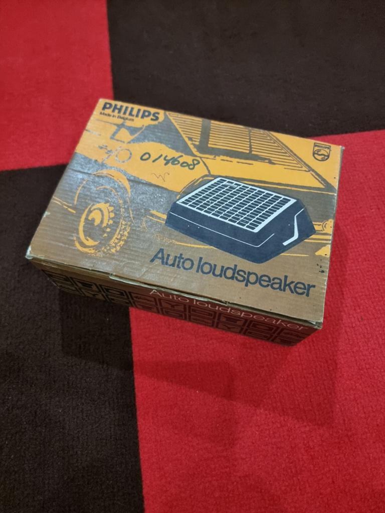 Vintage Autoluidspreker, Ophalen