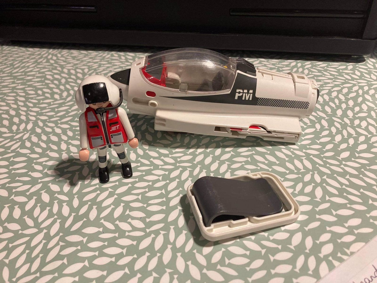 Playmobil 4342 - Vliegtuig met piloot, Kinderen en Baby's, Speelgoed | Playmobil, Ophalen, Zo goed als nieuw, Complete set
