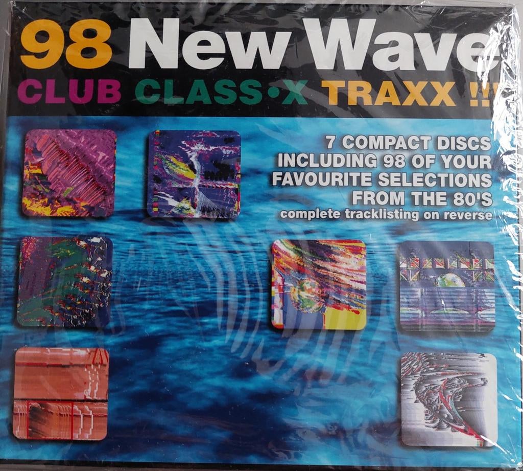 98 new wave club class x traxx - 7cd's, Cd's en Dvd's, Ophalen of Verzenden, Zo goed als nieuw, Pop