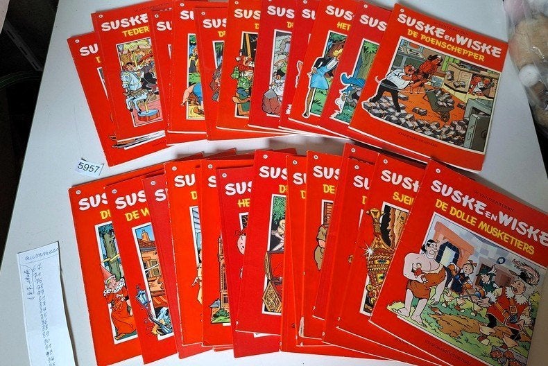 50 Stripalbums Suske en Wiske, Boeken, Stripverhalen, Ophalen of Verzenden, Zo goed als nieuw
