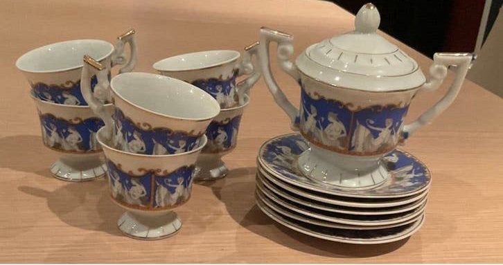 Thee/ servies/ EGEZIA/jaren 1980, Ophalen of Verzenden