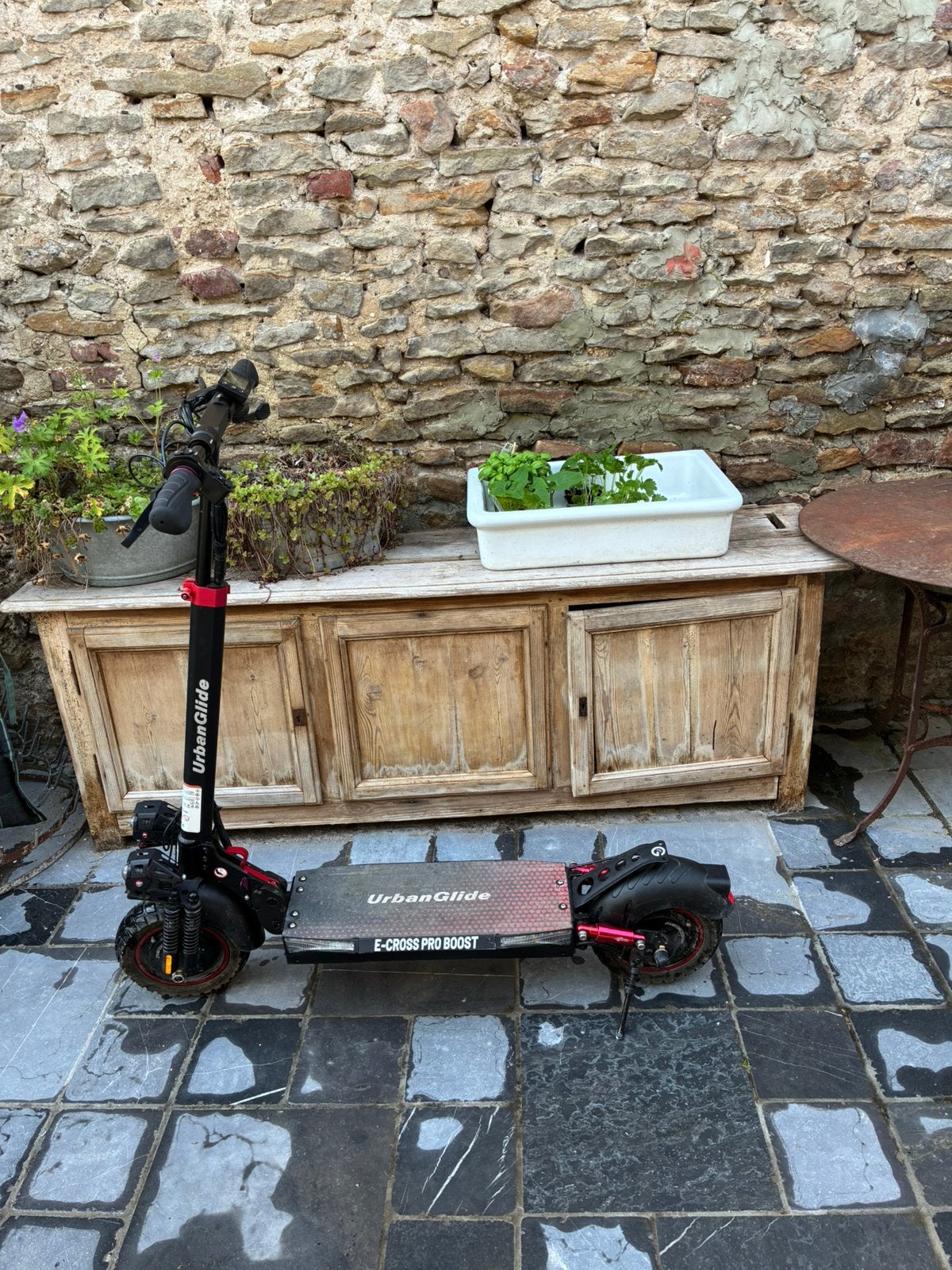 Trotinnette électrique urban glide e-cross pro boost, Fietsen en Brommers, Ophalen, Gebruikt, Overige typen