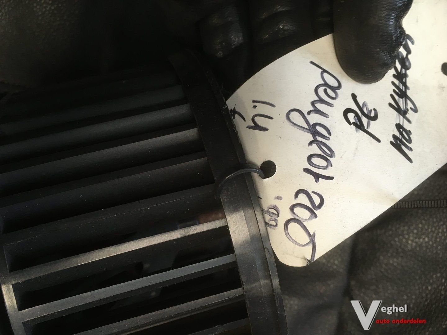 Peugeot 206 1.4  1999 kachelmotor zonder airco, Auto-onderdelen, Gebruikt, -, -, Ophalen of Verzenden