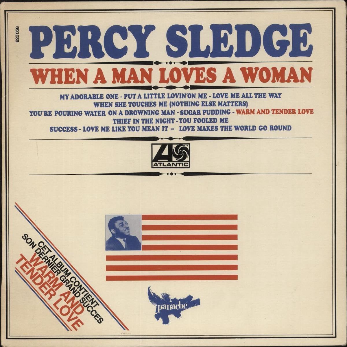 LP Percy sledge, Enlèvement ou Envoi, LP