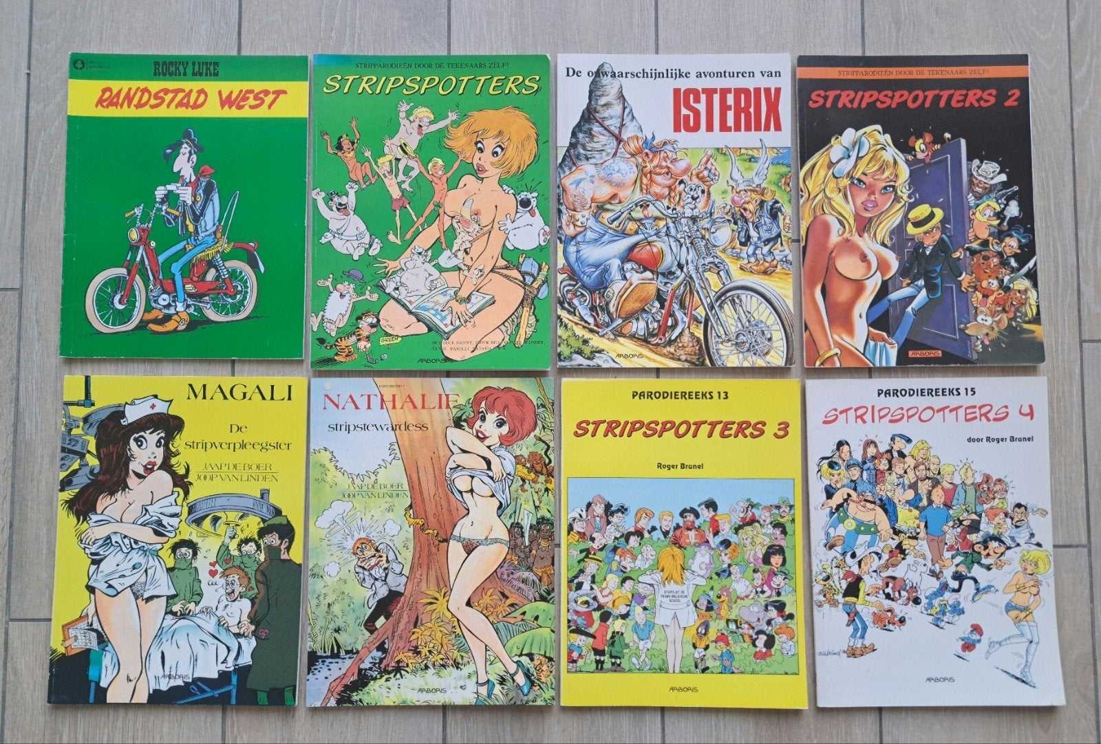Lot strips: Parodiereeks, Boeken, Ophalen of Verzenden, Zo goed als nieuw