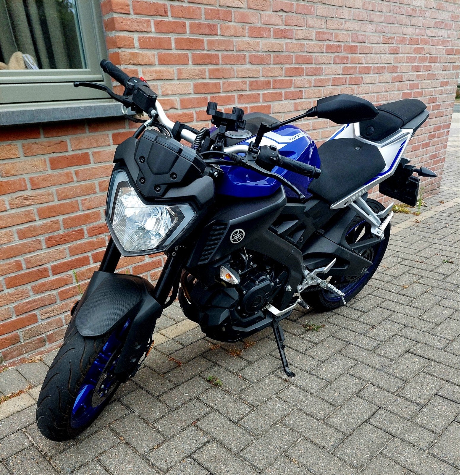 Yamaha MT125 + mivv uitlaat, Motoren, Particulier