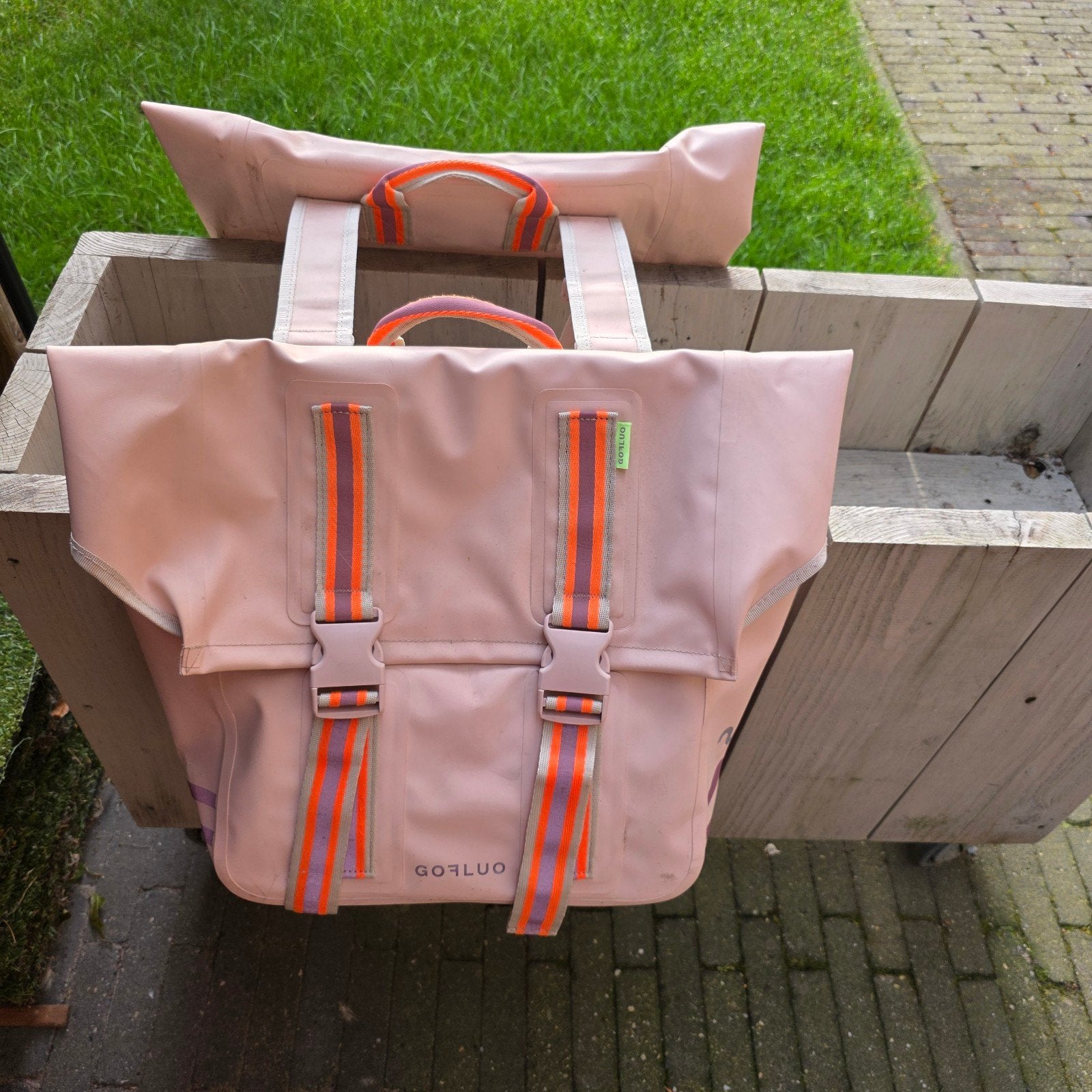 Set fietszakken GOFLUO, Fietsen en Brommers, Ophalen, Gebruikt, GOFLUO