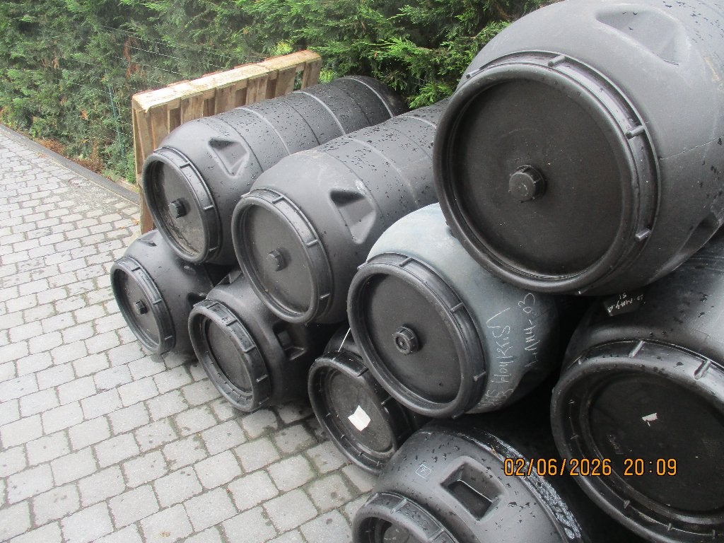 bidons 250 litres, Tuin en Terras, Regentonnen, Ophalen, Gebruikt