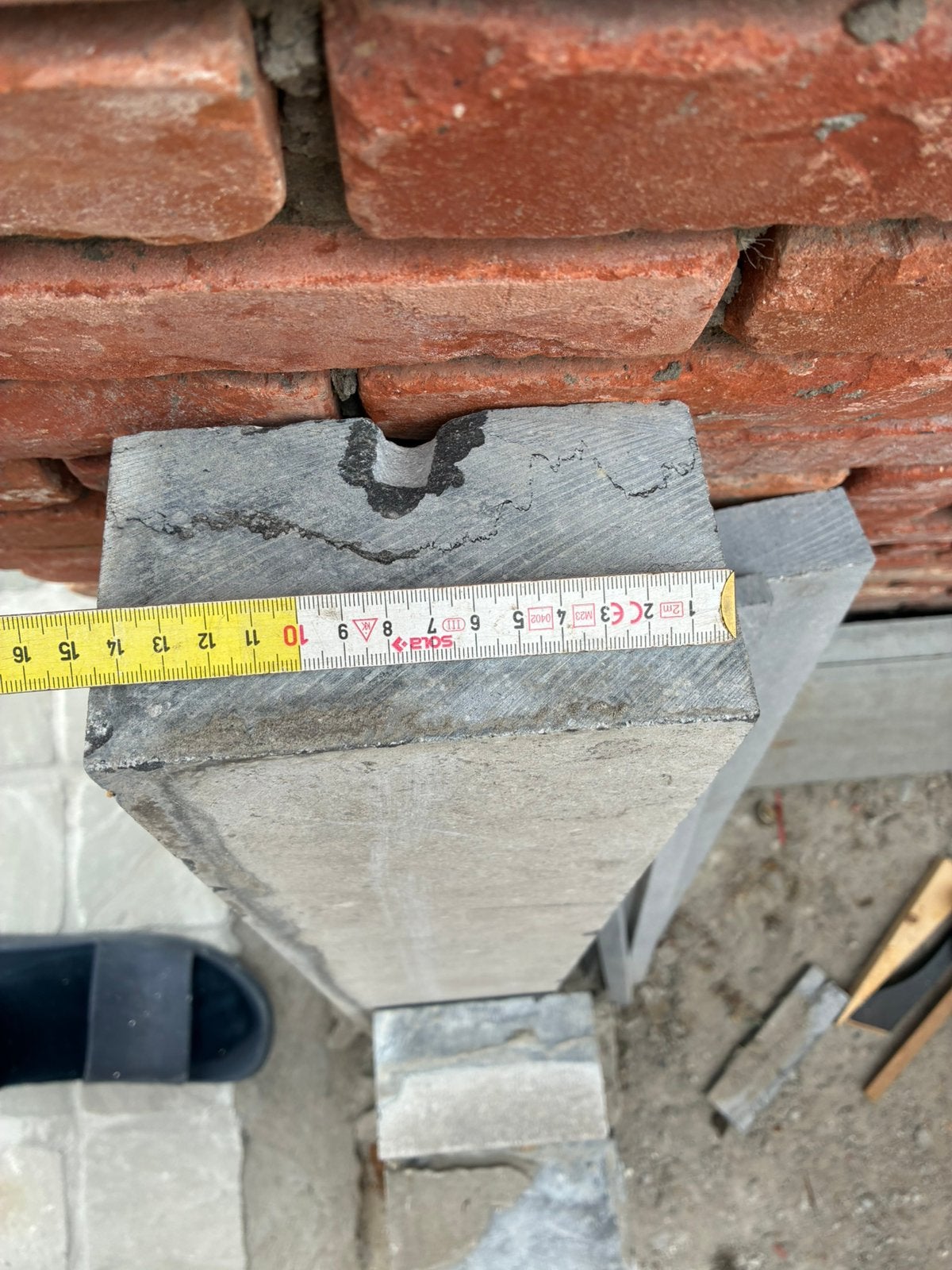Arduin dorpels, Doe-het-zelf en Bouw, Metselstenen, Ophalen, Zo goed als nieuw