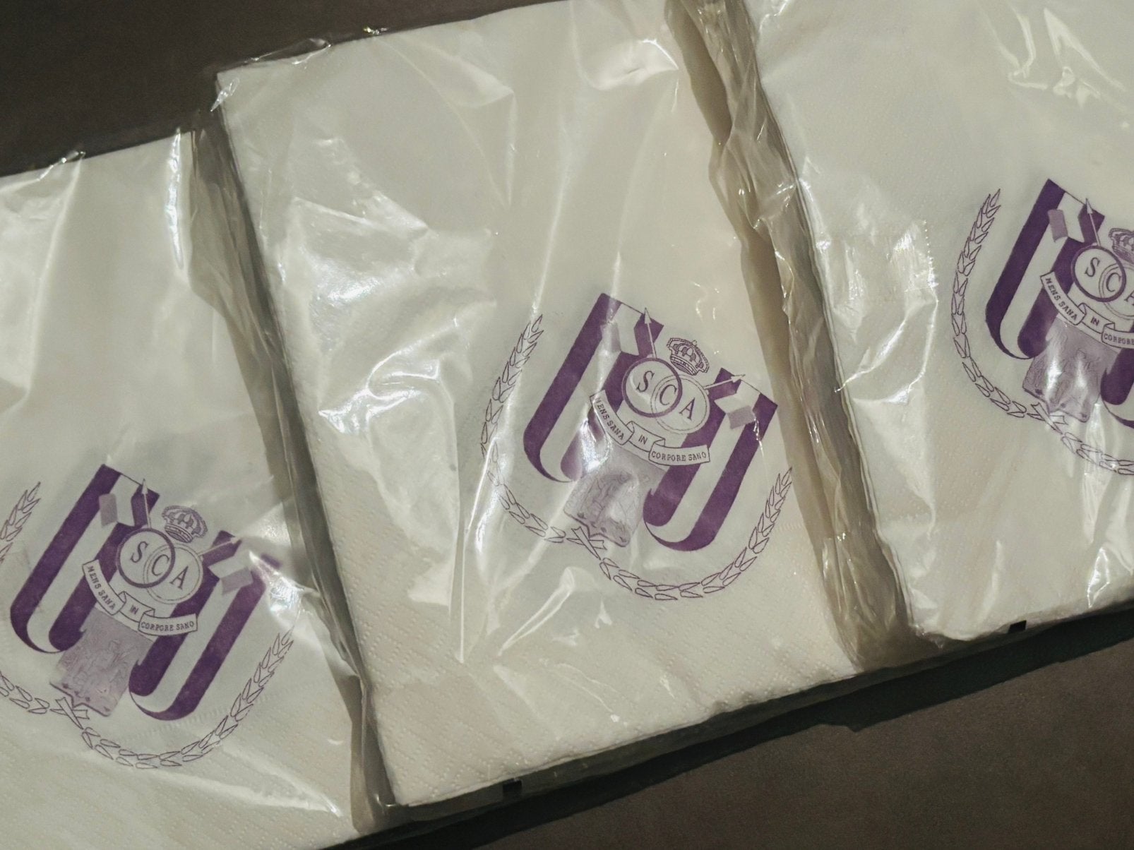 R.S.C Anderlecht servietten, Ophalen of Verzenden, Nieuw, Overige typen