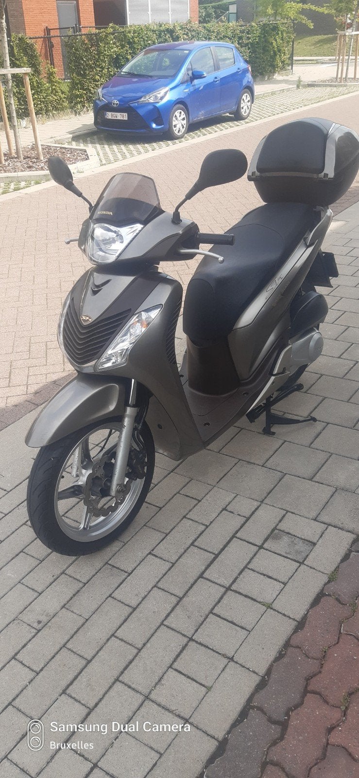 Honda sh 125i, Ophalen