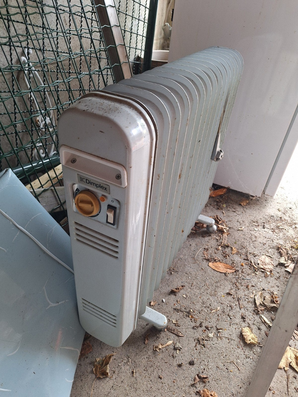 Verijdbare verwarming Dimplex, Enlèvement
