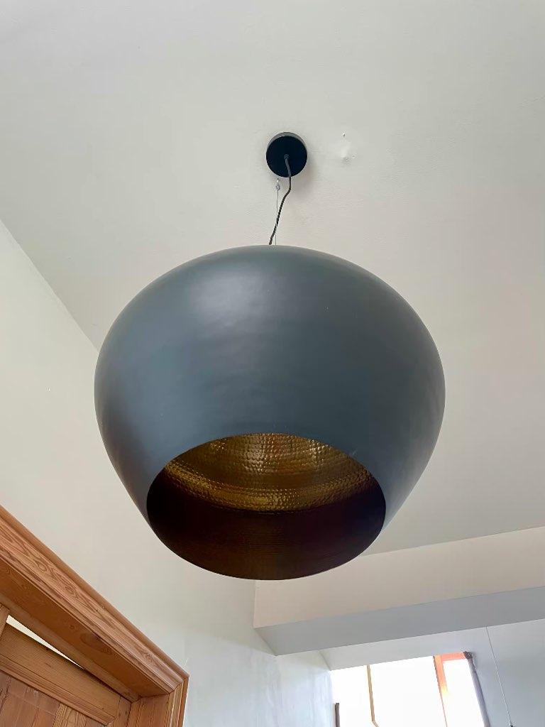 Design hanglamp, Ophalen of Verzenden, Zo goed als nieuw, Metaal