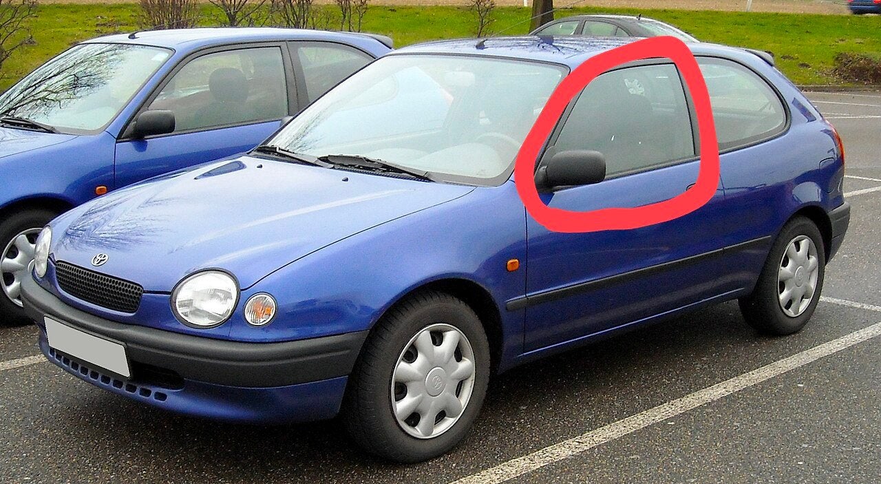 Vitre conducteur Toyota Corolla 1998