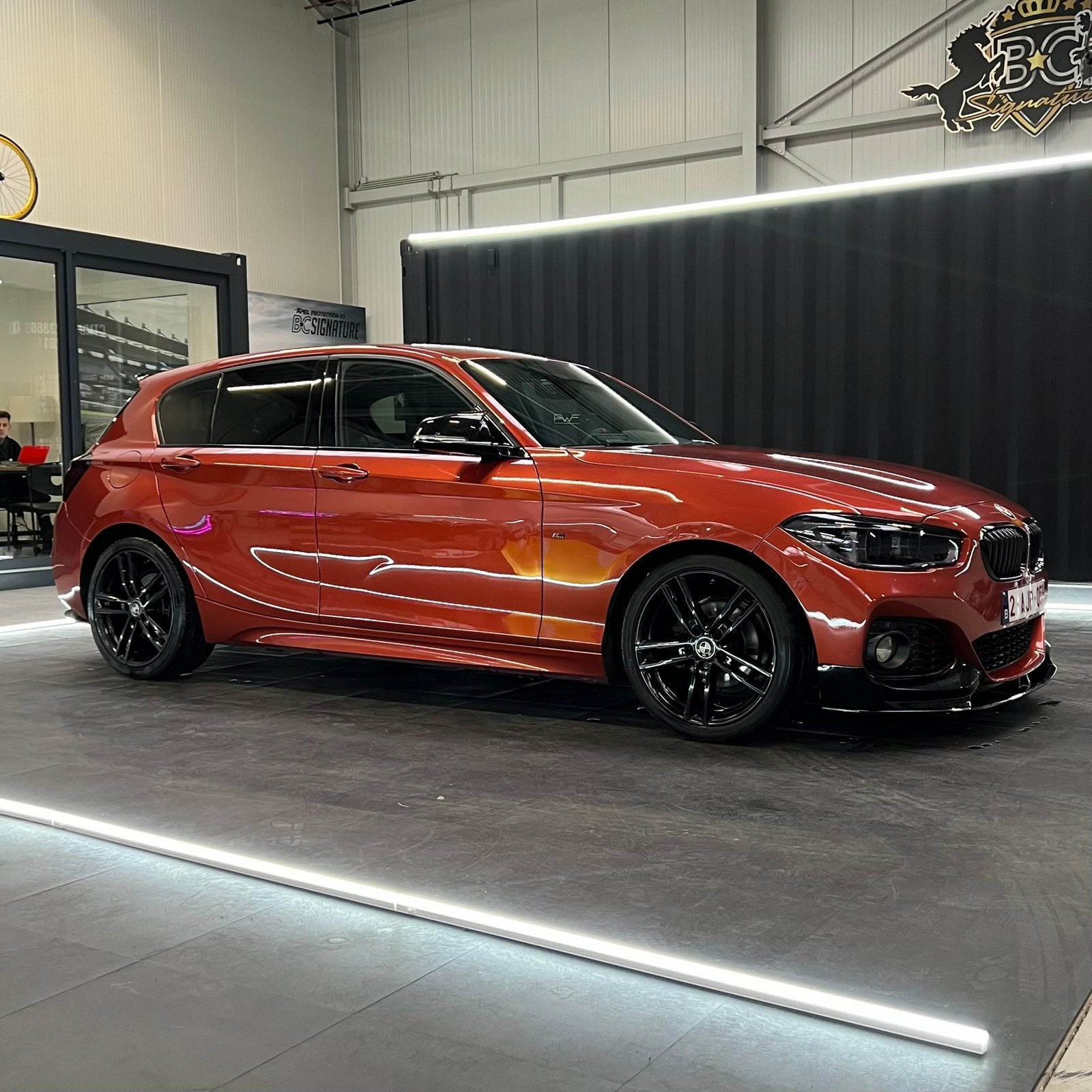 Bmw f20 118i, Automaat, Zwart, Overige kleuren, Leder