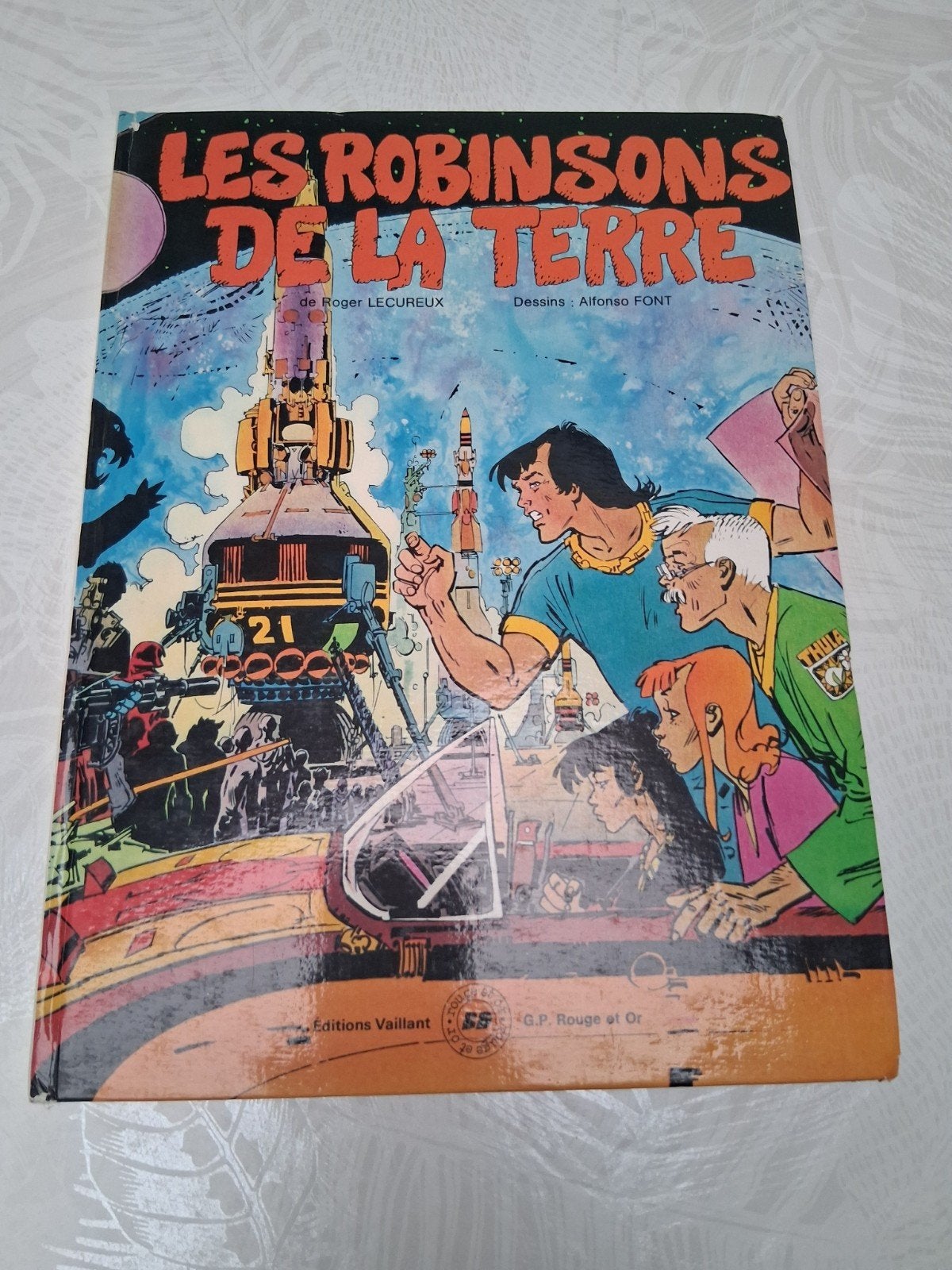 BD ancienne Les Robinsons de la Terre - Édition Originale, Livres, Enlèvement ou Envoi