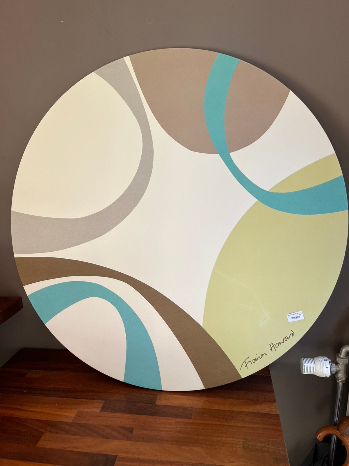 Cadre rond ikea diametre 70, Maison & Meubles, Enlèvement, Comme neuf, Rond