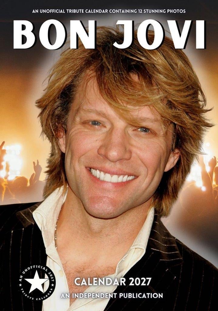 Calendrier Bon Jovi 2027 en précommande, Envoi, Calendrier annuel, Neuf
