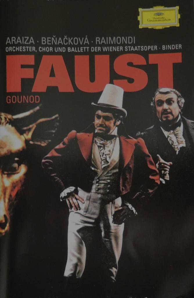 Dubbel DVD - Faust / Gounod - Wiener Staatsoper - 1985, Ophalen of Verzenden, Zo goed als nieuw