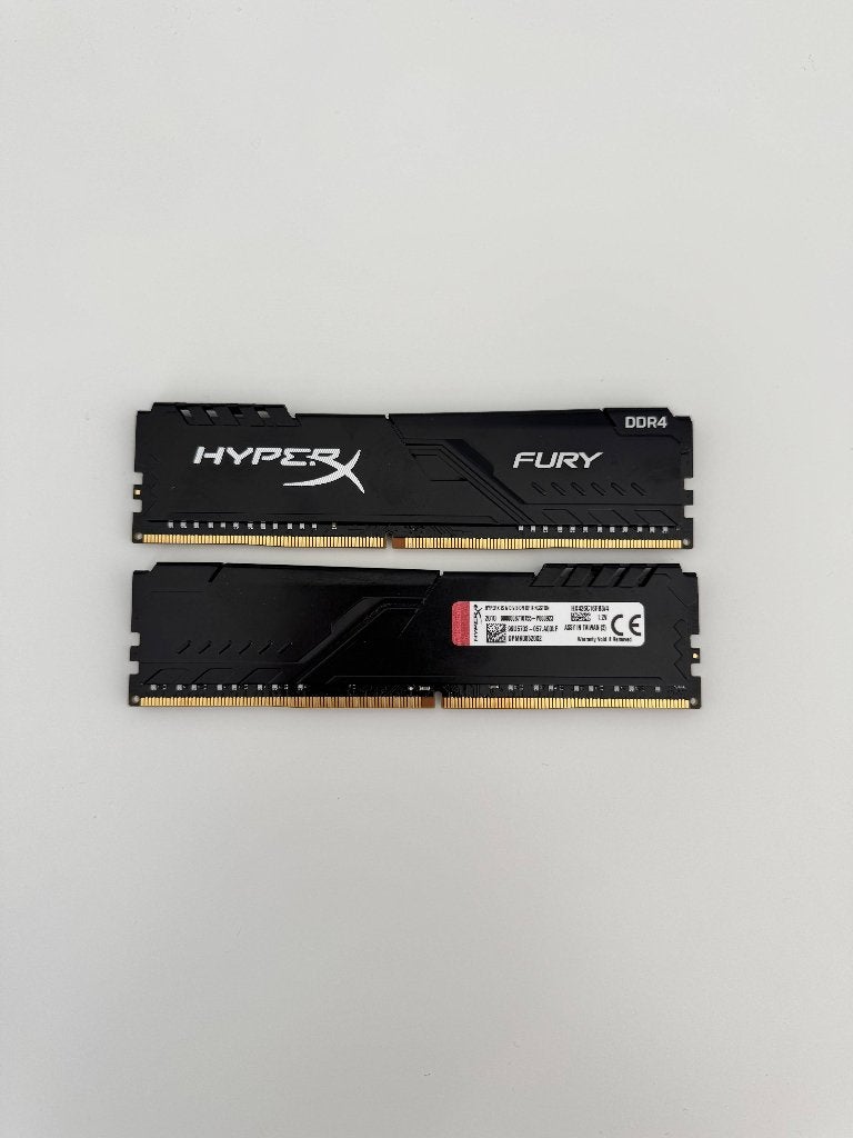 Kingston HyperX Fury DDR4 RAM - 2 geheugenmodules, Computers en Software, Gebruikt, DDR4, Ophalen of Verzenden, Desktop