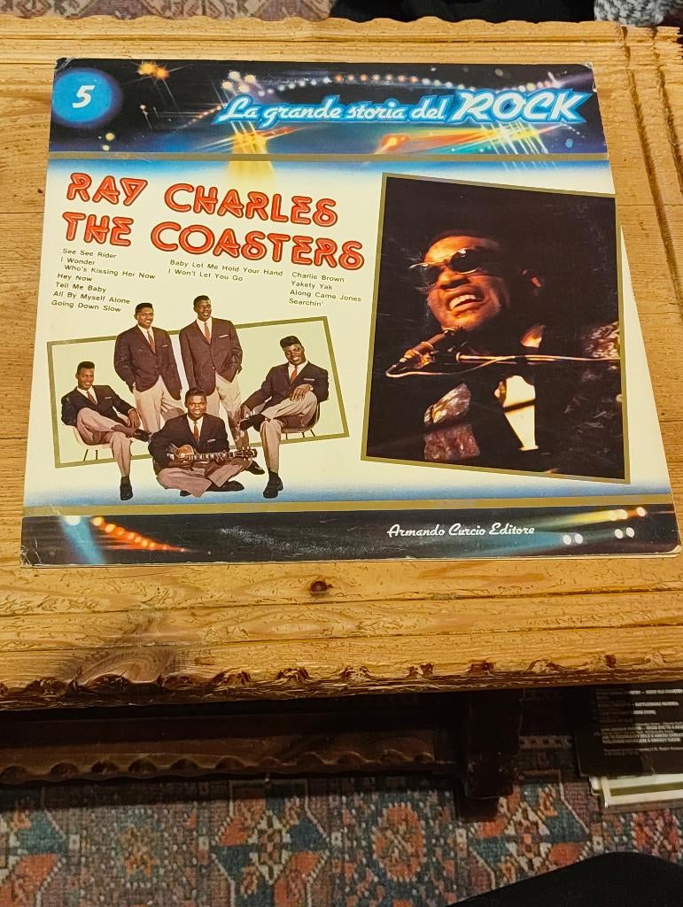 Lp van Ray Charles / The Coasters, 1980 à nos jours, Enlèvement ou Envoi, Autres formats, Utilisé