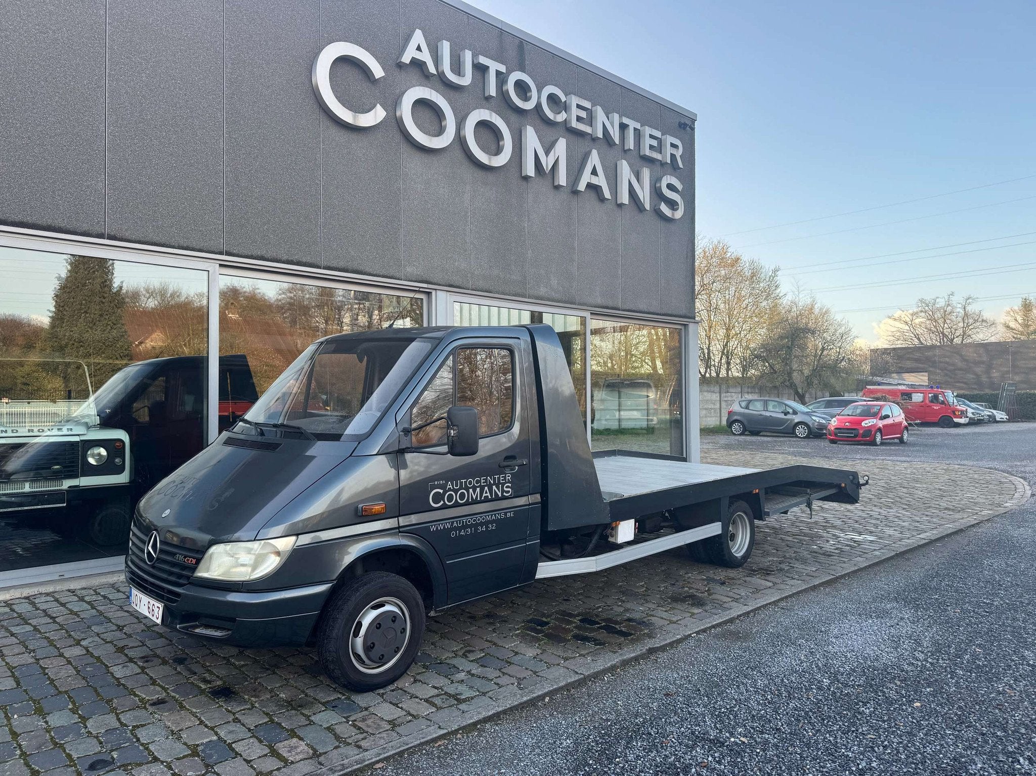 Mercedes-Benz Sprinter DEPANEUR EXPORT 12500 + BTW, Auto's, Automaat, Stof, Gebruikt, 3000 kg