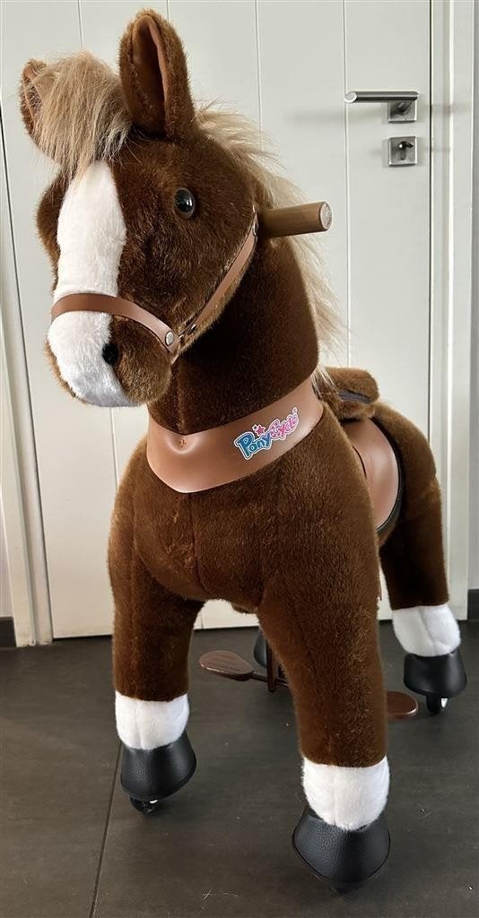 PonyCycle Lichtbruin Grote Variant, Kinderen en Baby's, Speelgoed |Speelgoedvoertuigen, Ophalen of Verzenden, Gebruikt