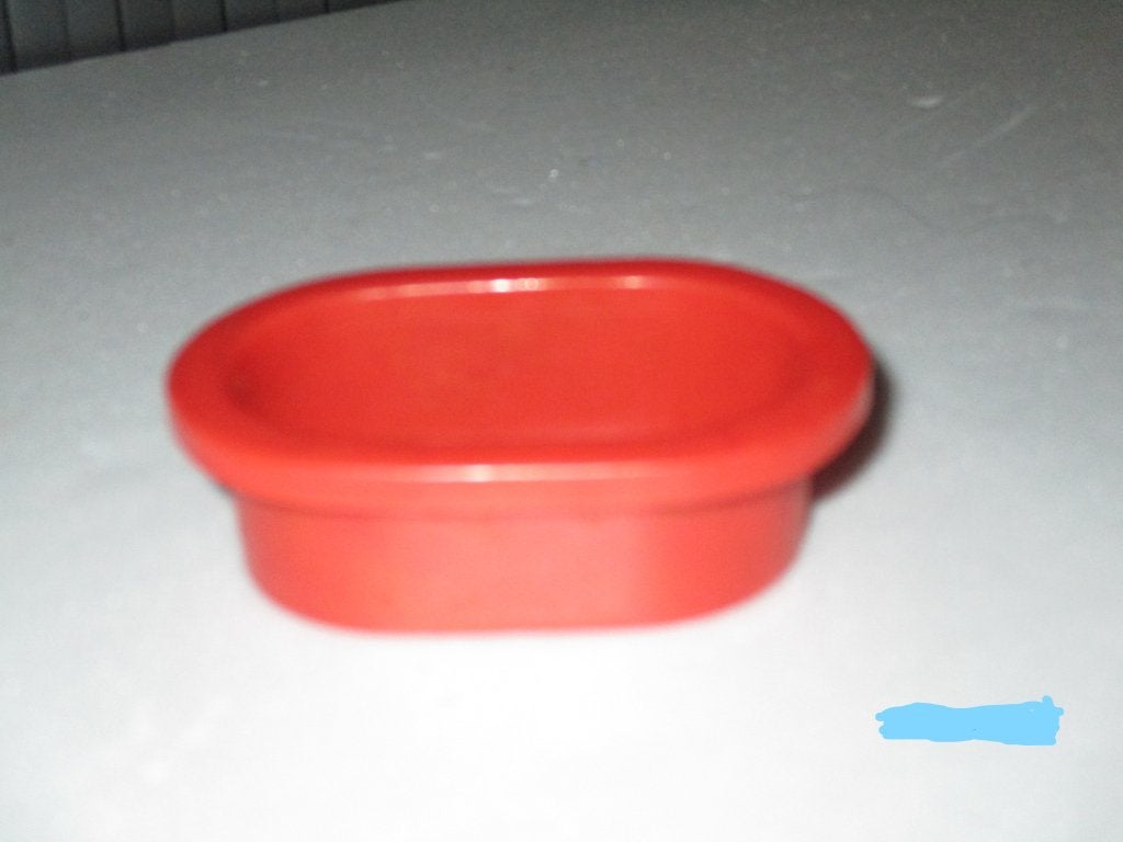 poppenwasmandje wasmandje rood, Kinderen en Baby's, Ophalen of Verzenden, Zo goed als nieuw, Kunststof