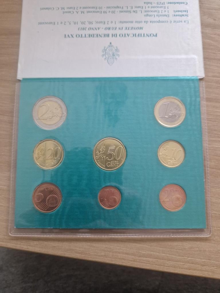Coffret Vatican 2013, Enlèvement ou Envoi