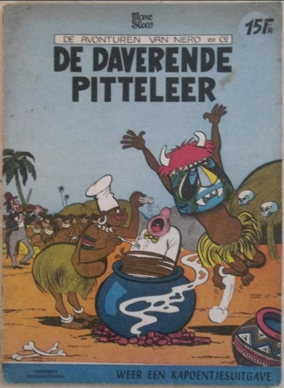 Nero nr. 29 - De daverende pitteleer ( 1965 ), Enlèvement ou Envoi