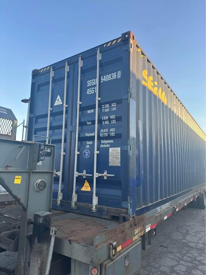 nieuwe en gebruikte zeecontainers van 40 voet, Doe-het-zelf en Bouw, Containers, Ophalen of Verzenden