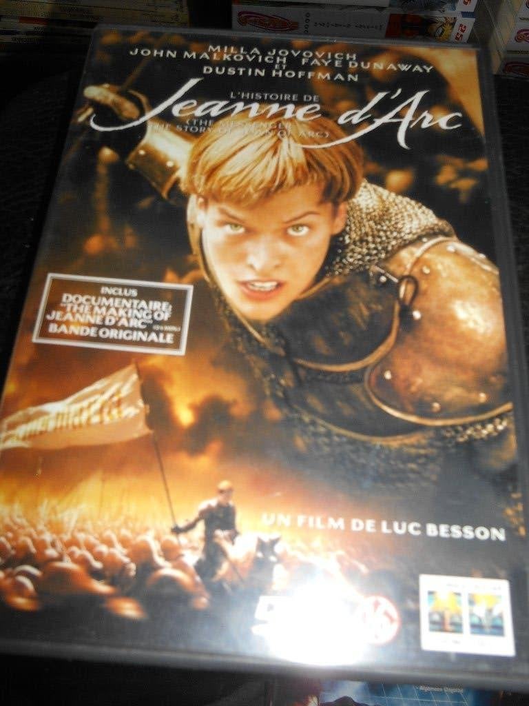 DVD jeanne d'arc  ( L Besson), Enlèvement ou Envoi