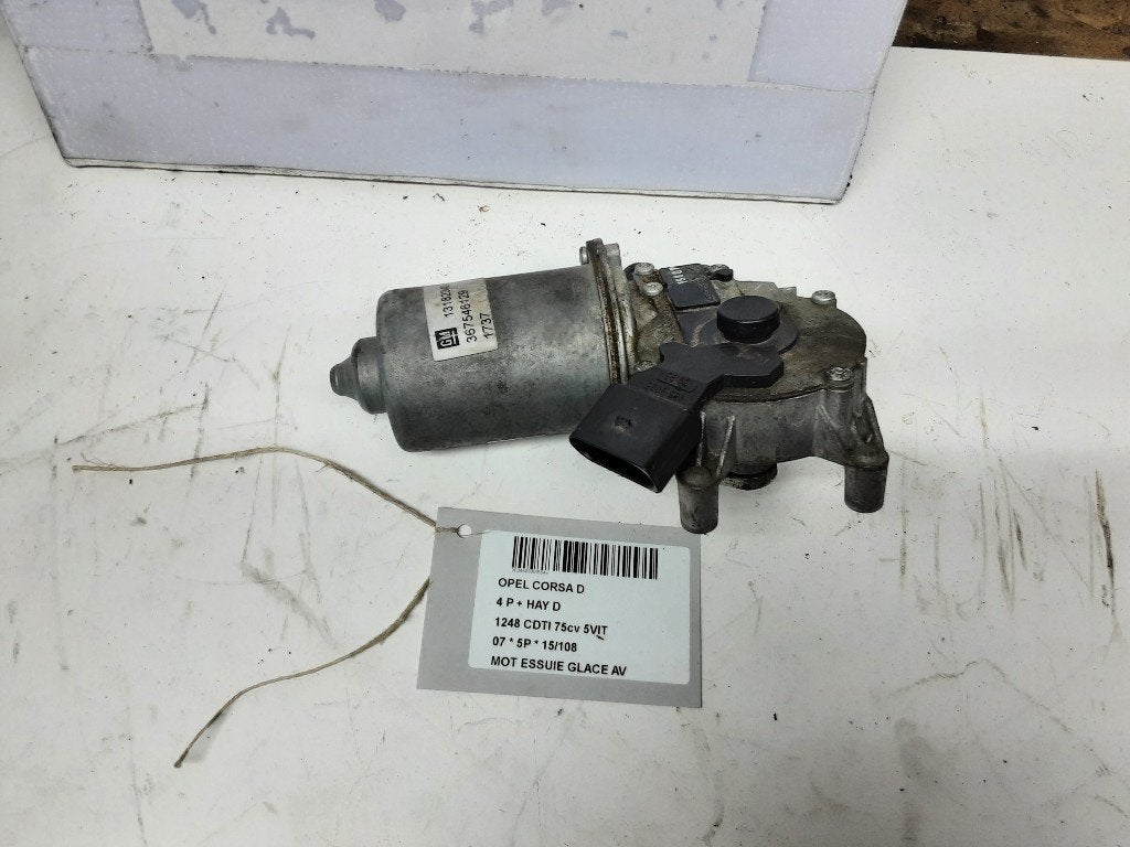 MOTEUR ESSUIE-GLACE AVANT Opel Corsa D (405067), Utilisé, Rue de l'Espoir 34 34
4030  GRIVEGNÉE, BE, Info@Collignon.be, Opel