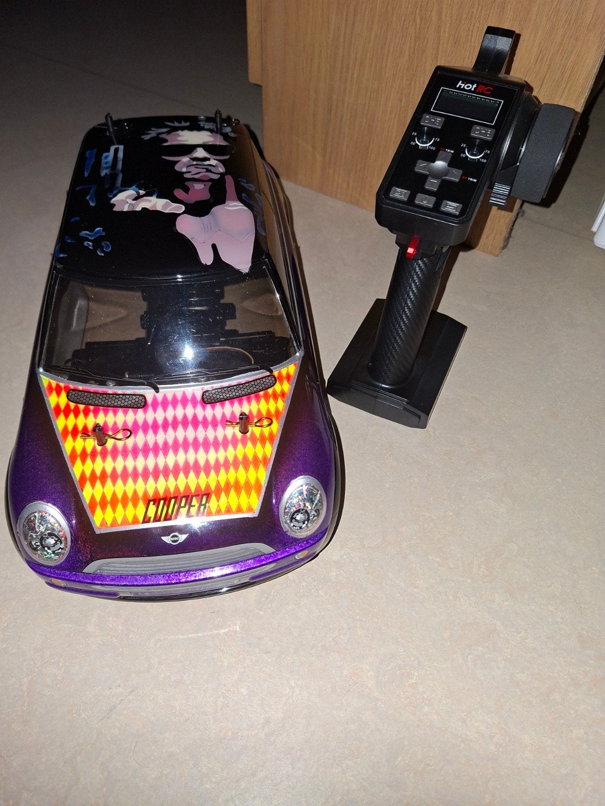 Airbrush Tamiya M03L met GRATIS 2.4 ghz zender. ALLES NIEUW, Elektro, Nieuw, Ophalen of Verzenden, Auto onroad