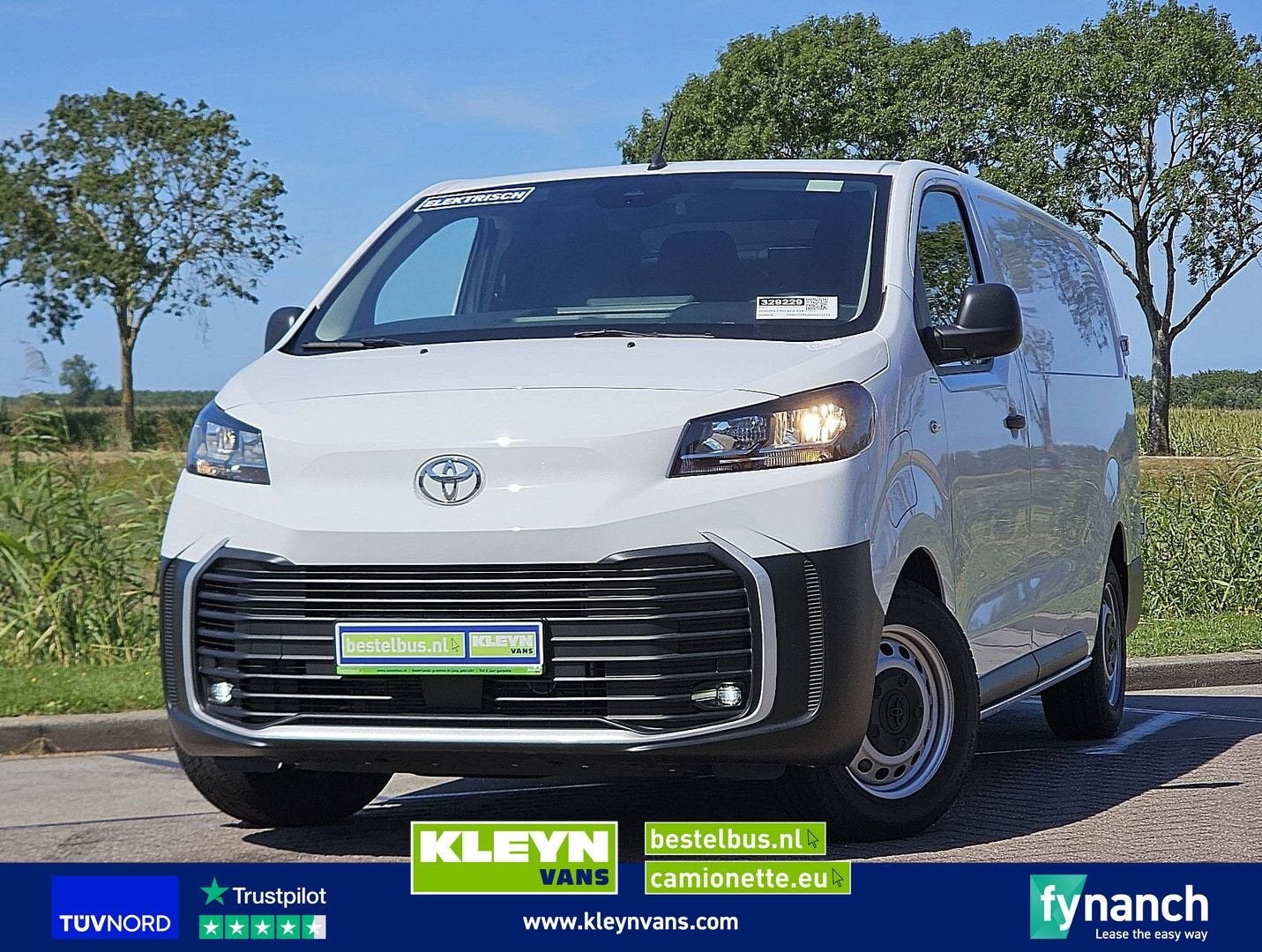 Toyota PRO-ACE ELECTRIC snellaad 345km wltp, Automaat, Wit, Te koop, Elektrisch