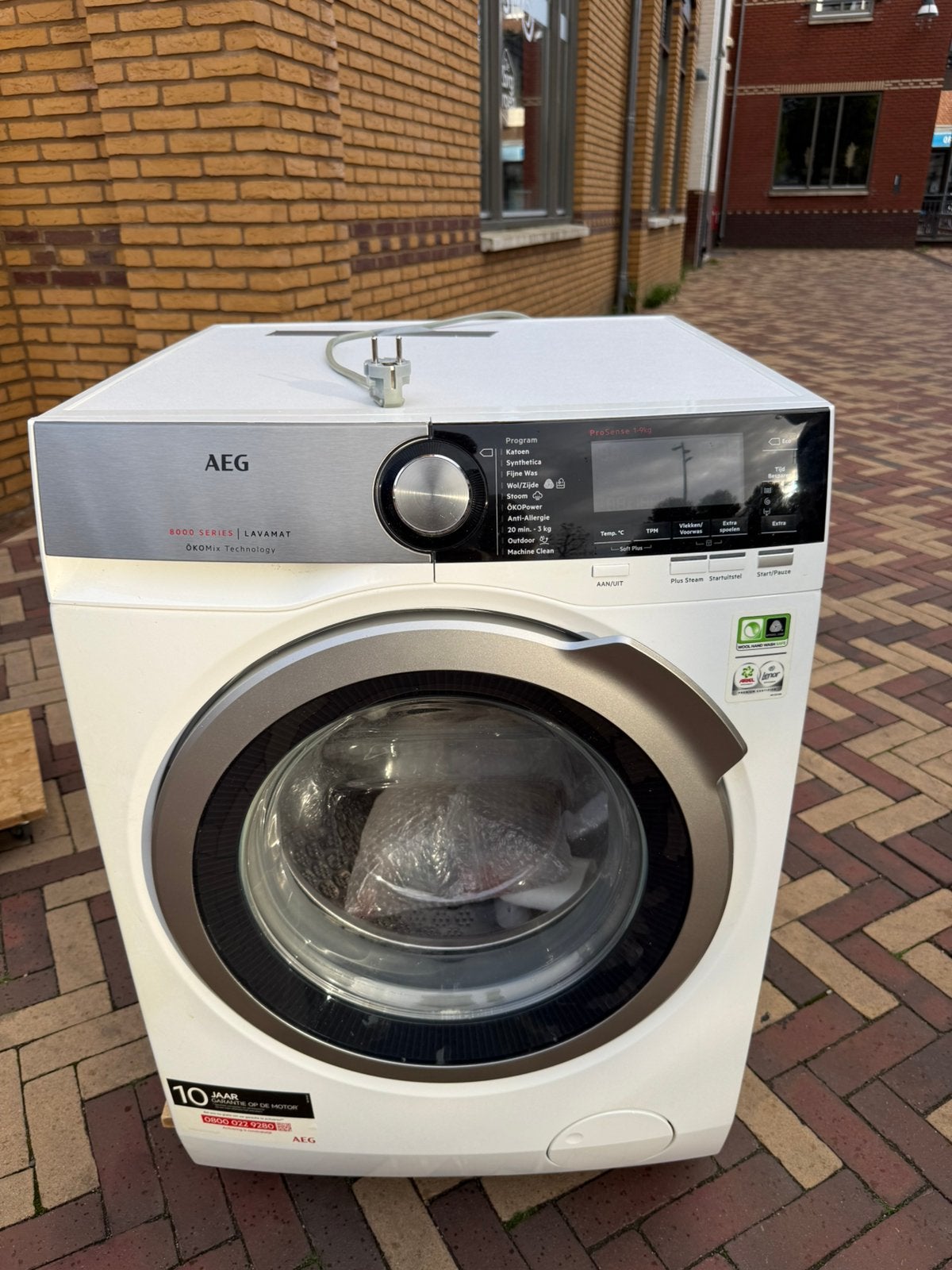 AEG WASMACHINE 9KG 250€, Elektronische apparatuur, Wasmachines, Ophalen of Verzenden, Zo goed als nieuw