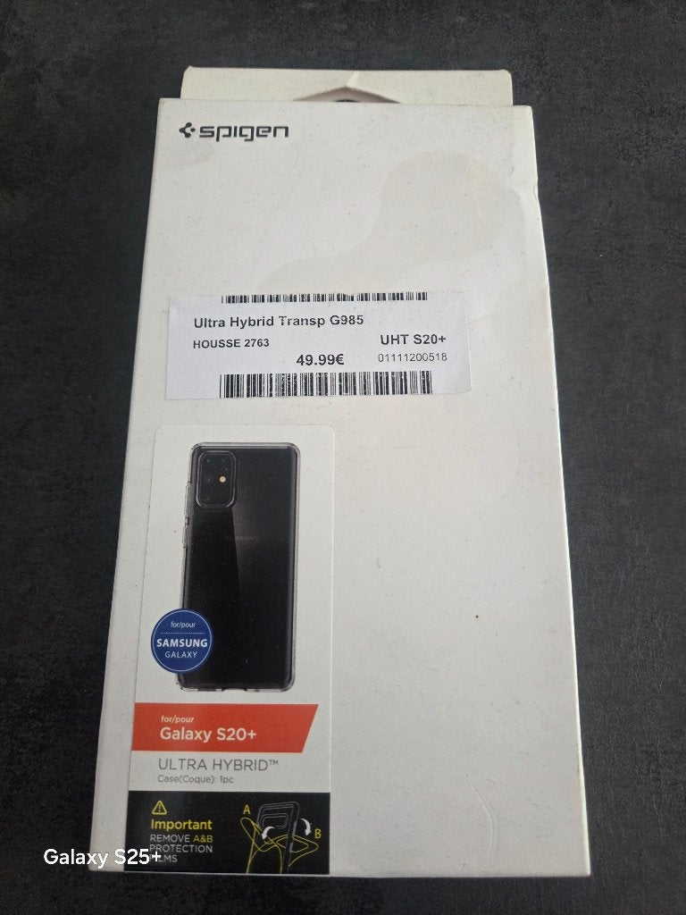cover Transparent Hybrid pour S20+/G985 Samsung-Neuf emballé, Télécoms, Téléphonie mobile | Housses, Coques & Façades | Samsung