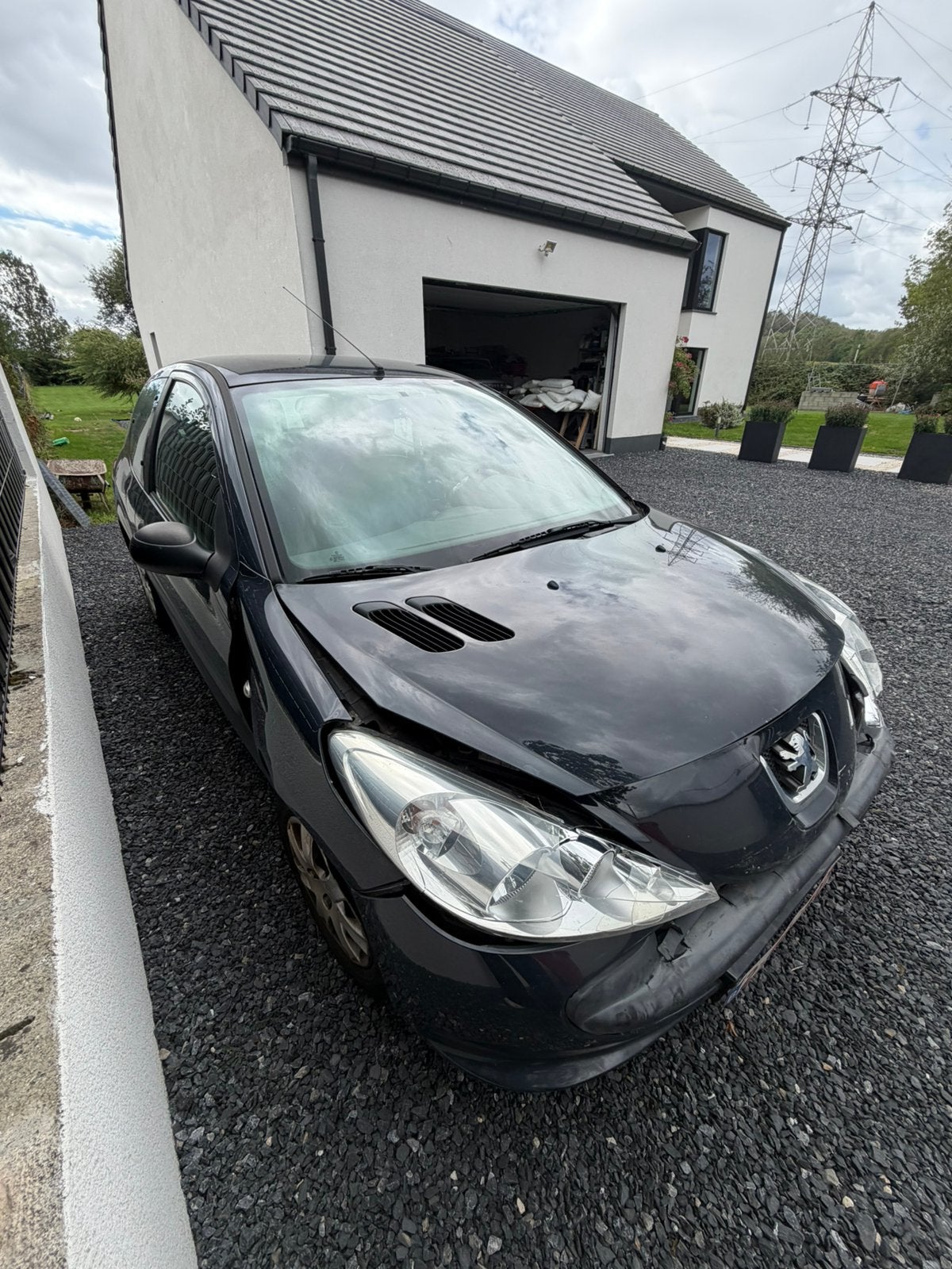 Peugeot 206+ - 2012 - 84940km - accidentée, Achat, Particulier, Airbags